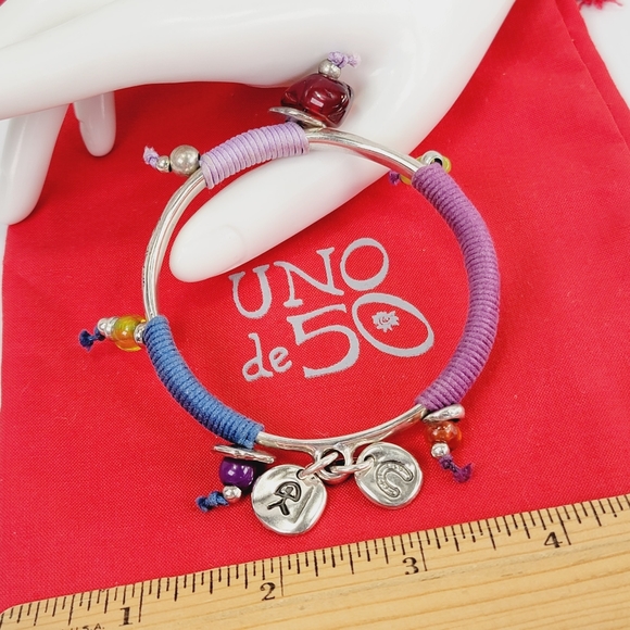 2012 Uno de 50 "La que abunda" Bangle Bracelet - Picture 11 of 12